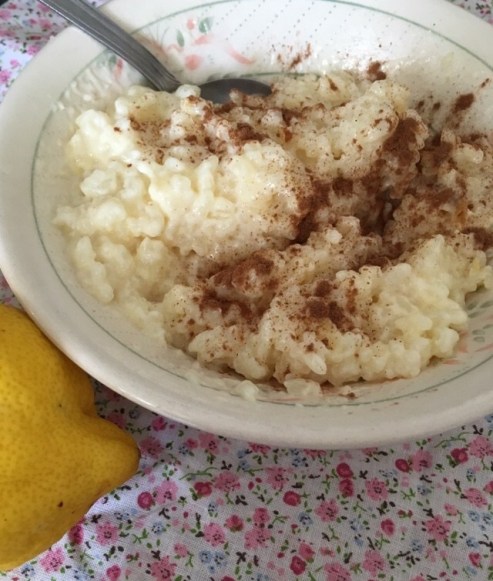 Rice pudding arroz con leche recipe 